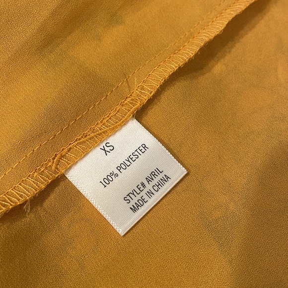 Mustard Maxi Wrap Dress - Picture 11 of 14